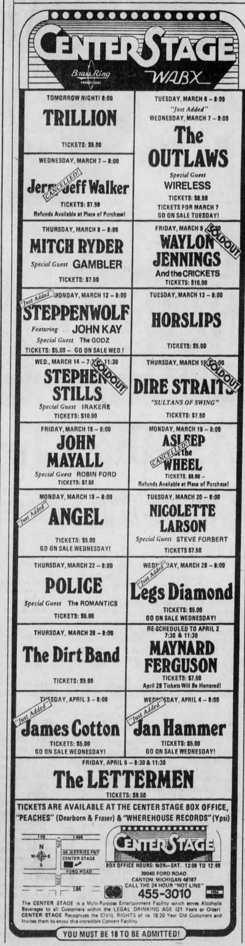 Center Stage - Mar 04 1979 Article (newer photo)